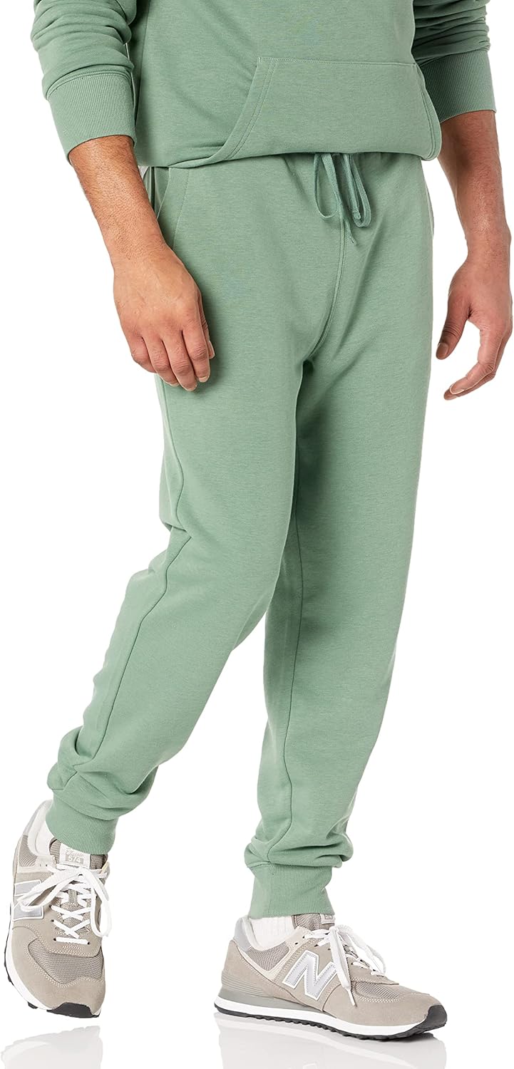 Men's Jogger Pants, Casual Relaxed Fit, Lightweight French Terry (Available in Big & Tall)