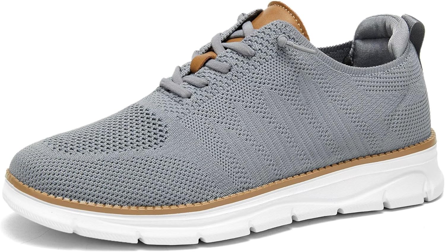 Mens Casual Oxfords Shoes Mesh Slip On Fashion Walking Dress Sneakers Work Lightweight Breathable Soft Sole